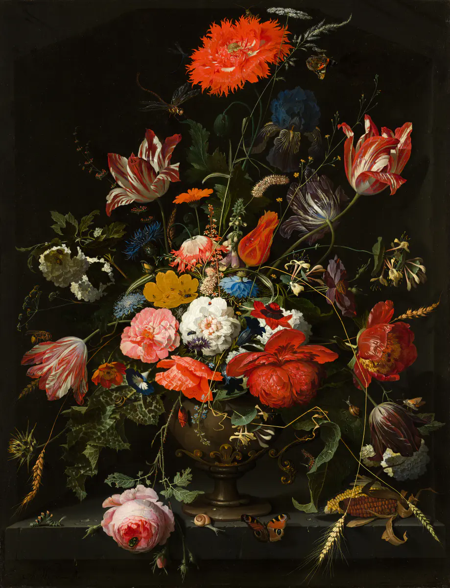 Fleurs d'été - Abraham Mignon