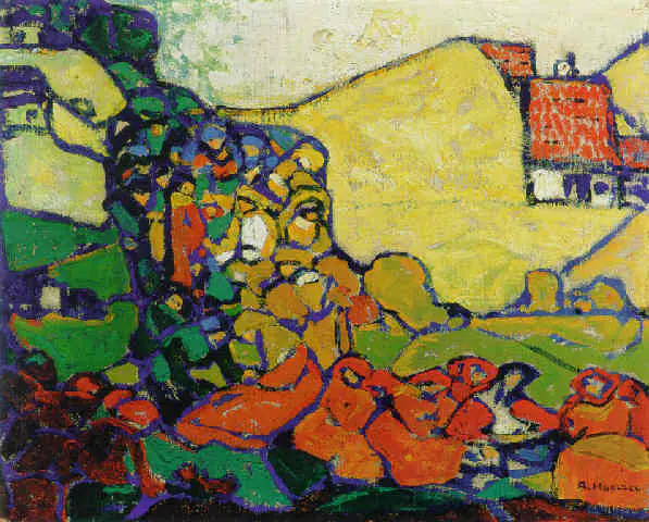 Paysage - Adolf Hölzel