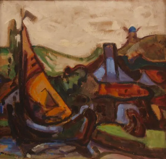 Voilier - Adolf Hölzel