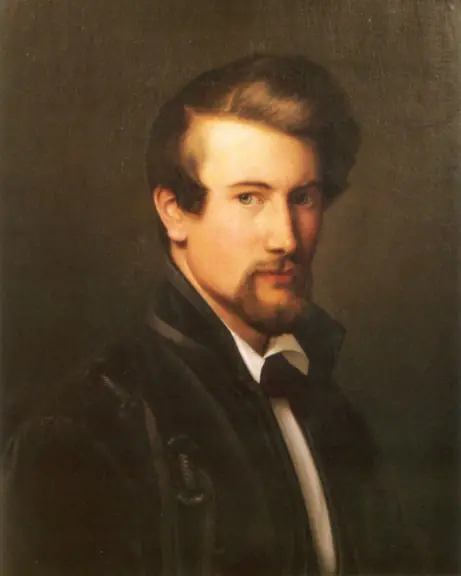 Autoportrait - Adolph Tidemand