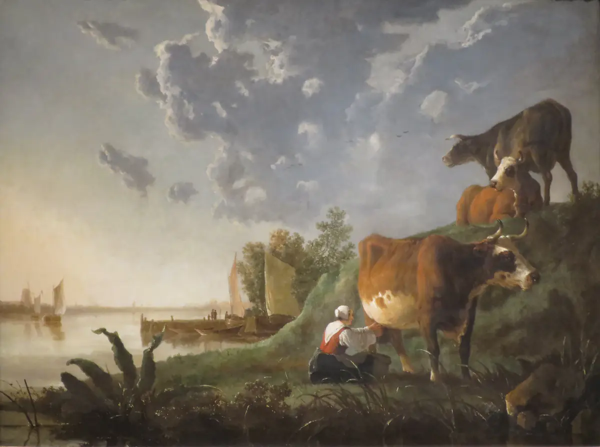 Soir dans les prés - Aelbert Cuyp