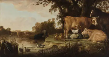 La Traite - Aelbert Cuyp