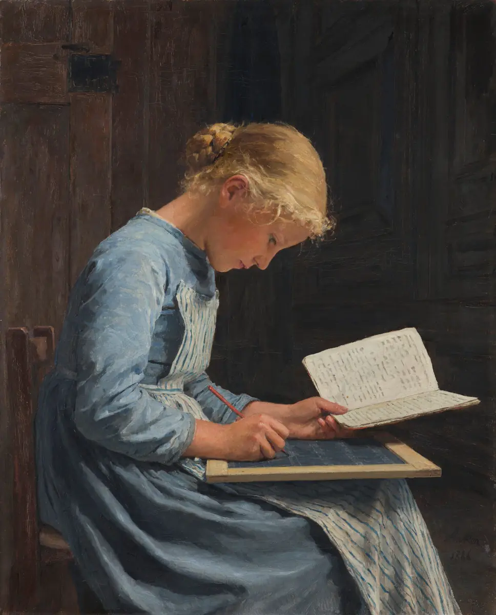 Appliquée - Albert Anker