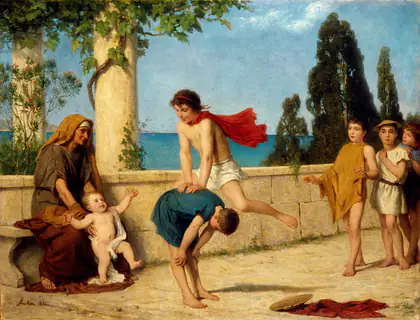 Böckligumpen - Albert Anker