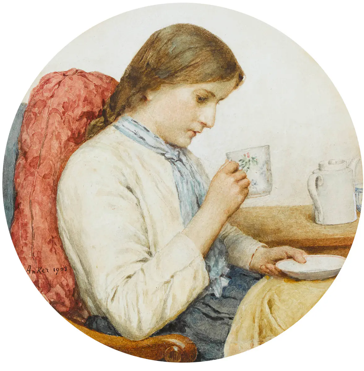 Le guérisseur - Albert Anker