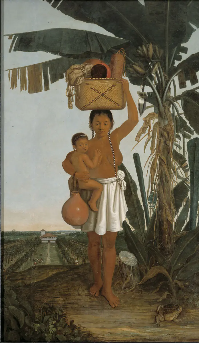 Femme tupi - Albert Eckhout