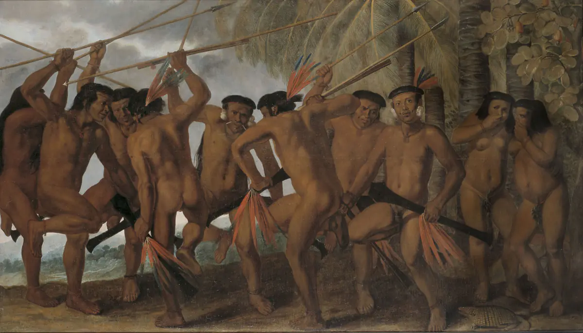 Indiens Tapuyi dansant - Albert Eckhout