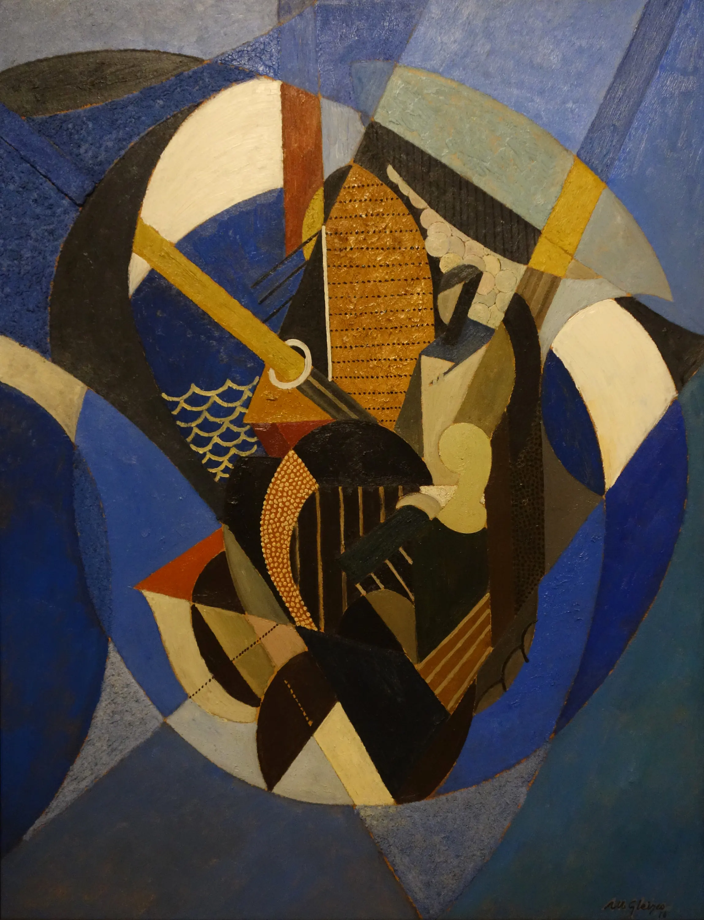 Sur un voilier - Albert Gleizes