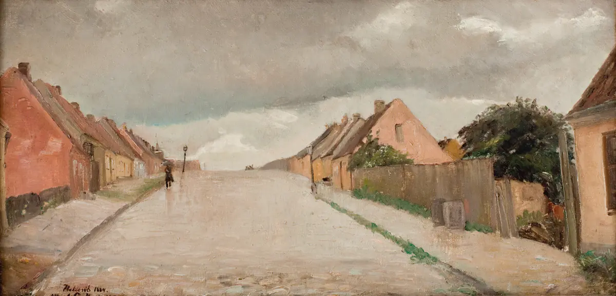 Bakkegade à Hillerød - Albert Gottschalk