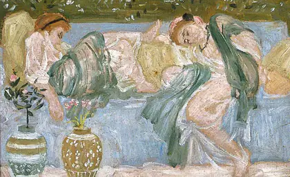 L’Extrémité d’un sofa - Albert Joseph Moore