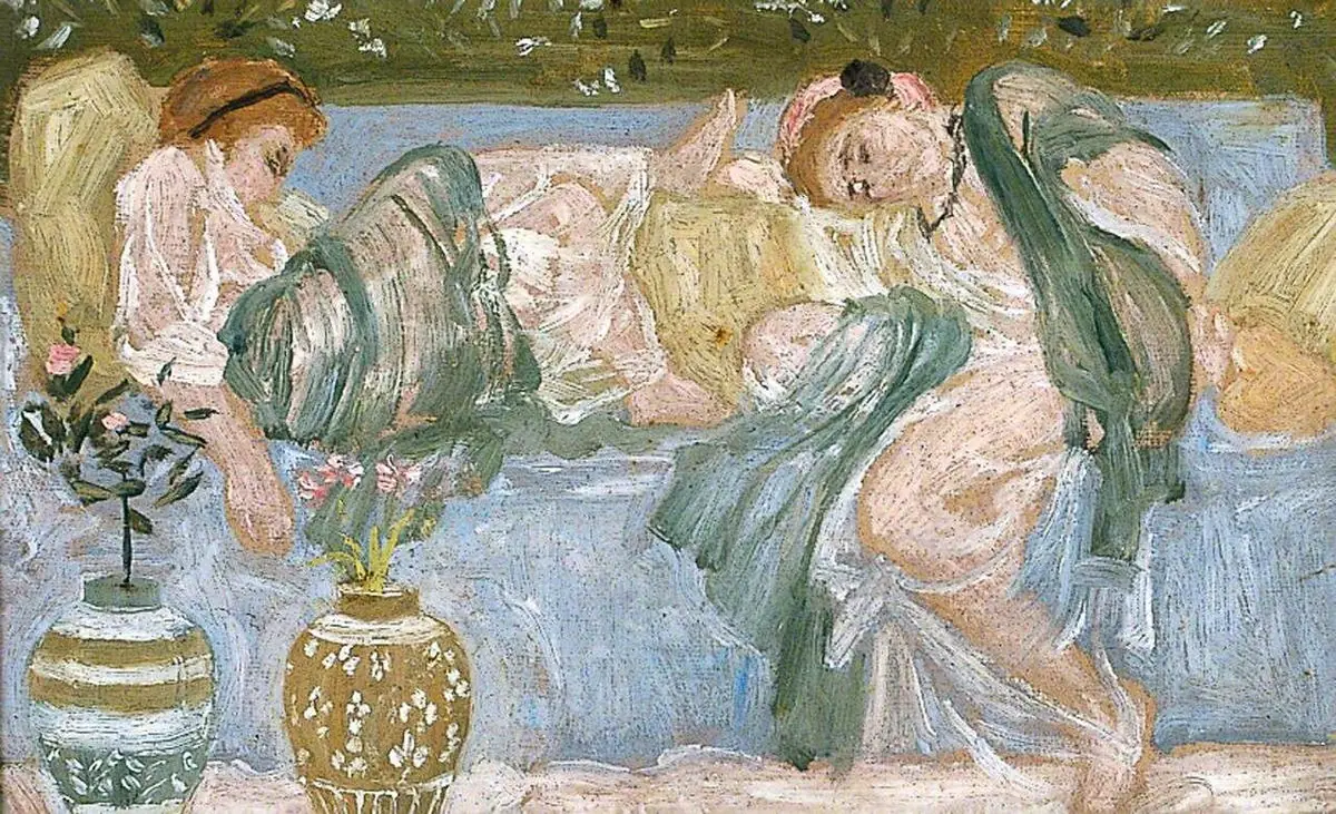 L’Extrémité d’un sofa - Albert Joseph Moore