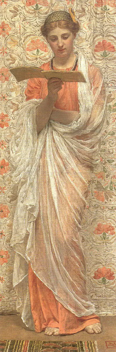 La Lectrice - Albert Joseph Moore