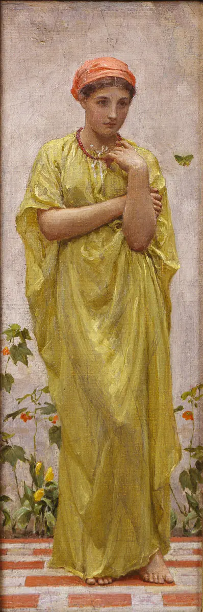 Le Papillon vert - Albert Joseph Moore