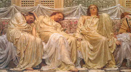 Les Rêveuses - Albert Joseph Moore