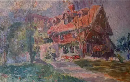 Le Chalet du Mesnil-Esnard - Albert Lebourg