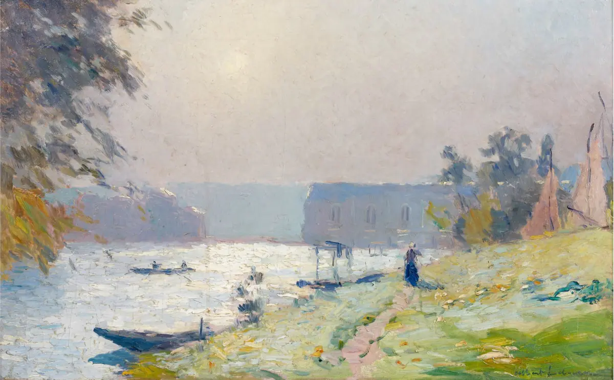 La Seine à Marly - Albert Lebourg