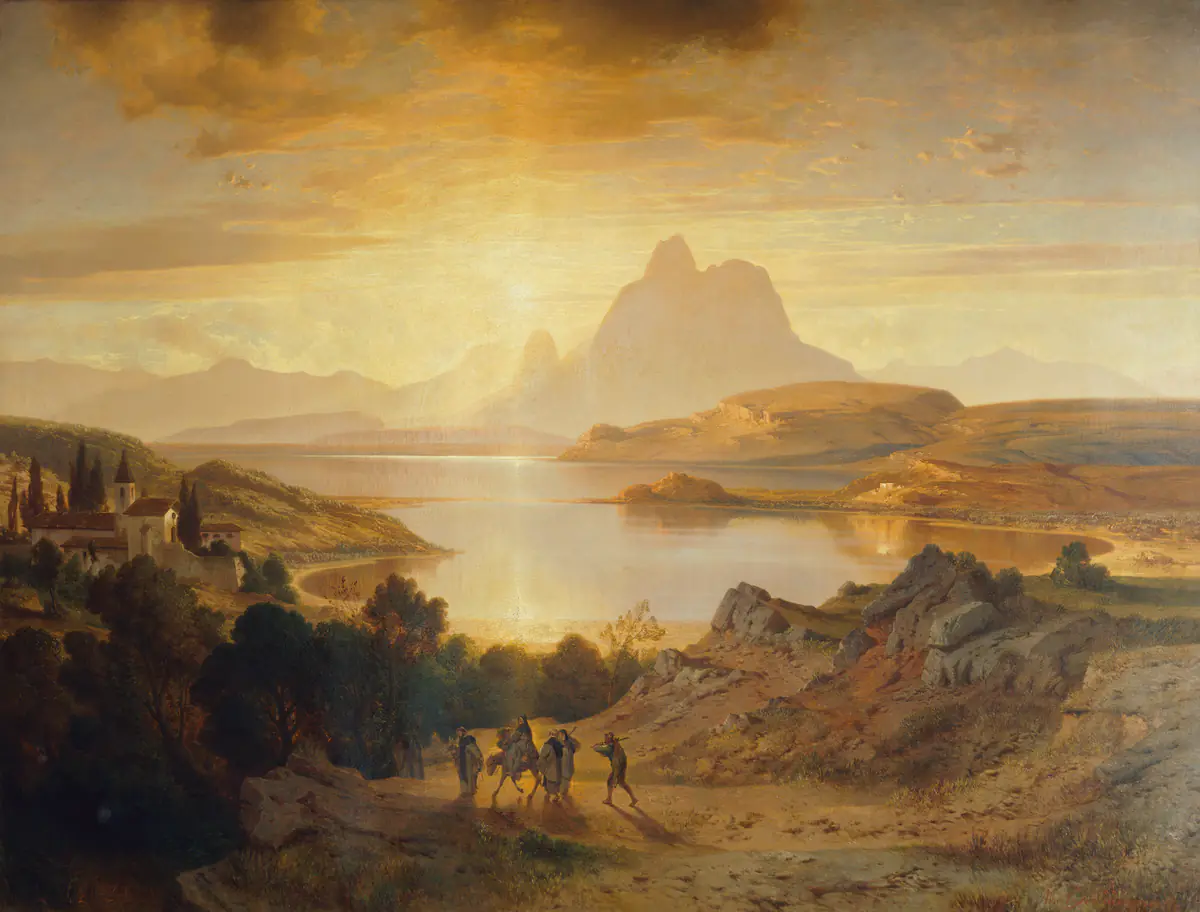 Lac de Lugano - Albert Zimmermann