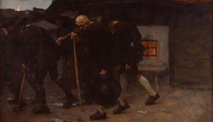 Après l'accord de paix - Albin Egger-Lienz