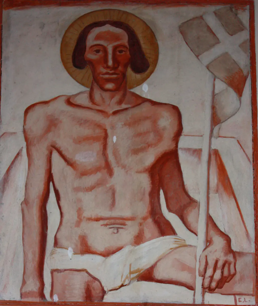 Le Christ ressuscité - Albin Egger-Lienz