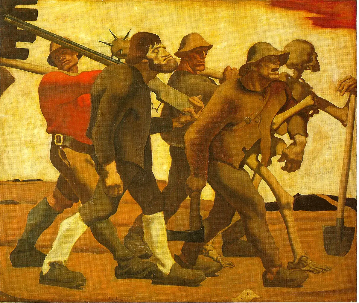 Danse macabre 1809 - Albin Egger-Lienz