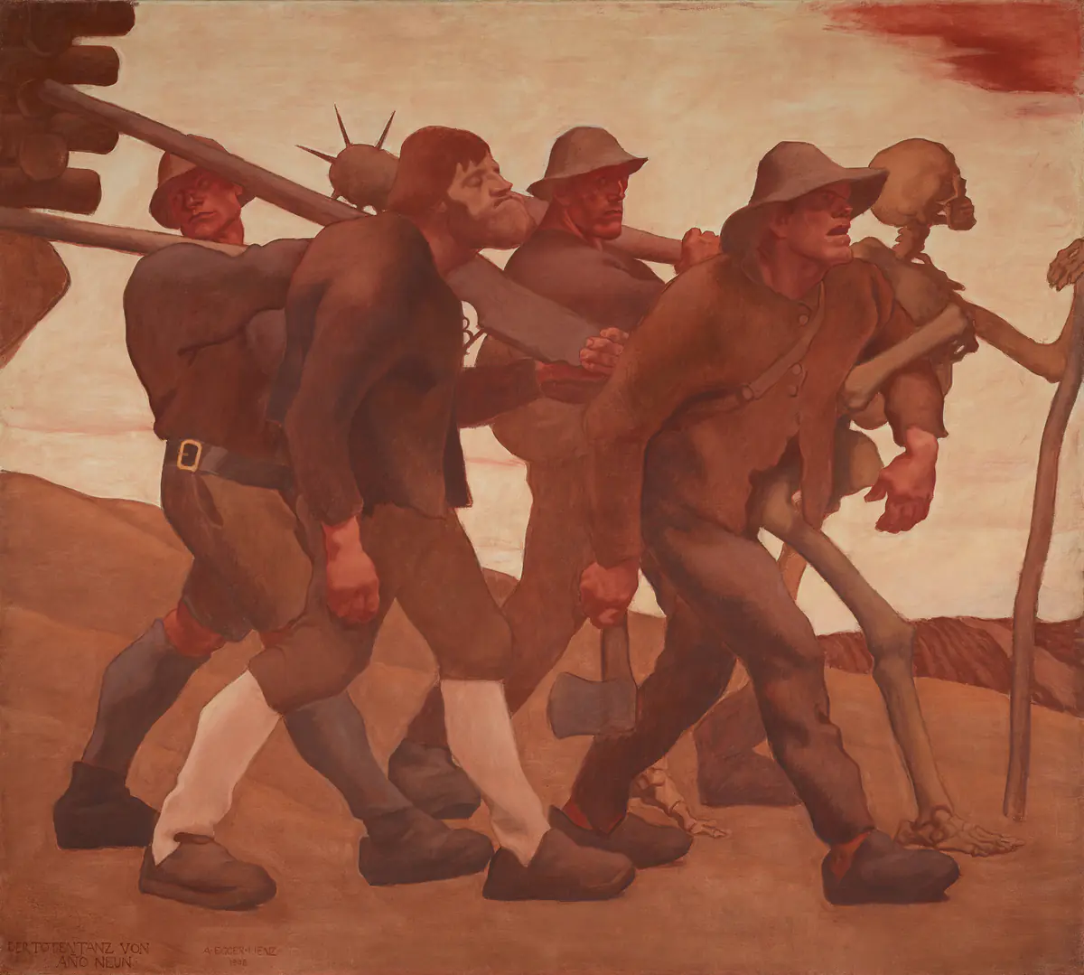 La Danse Macabre d'Anno Nine - Albin Egger-Lienz