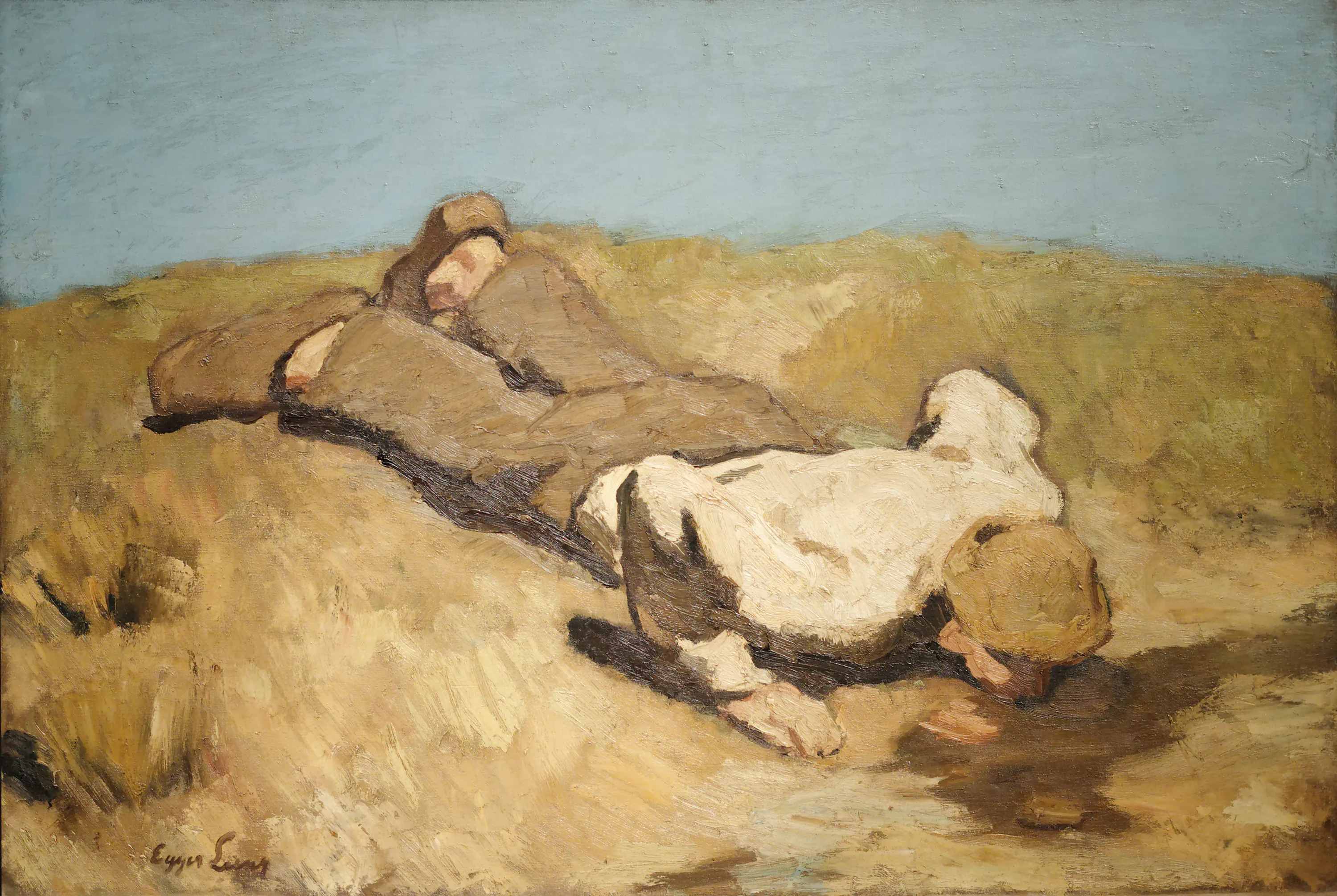 Garçon à la source ("La source") - Albin Egger-Lienz