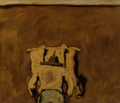 L'homme à la charrue - Albin Egger-Lienz