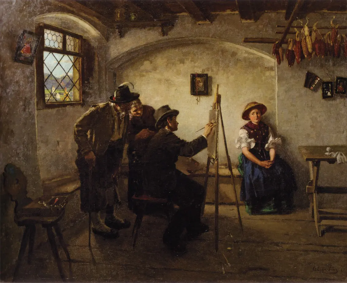 Le portraitiste du pays - Albin Egger-Lienz