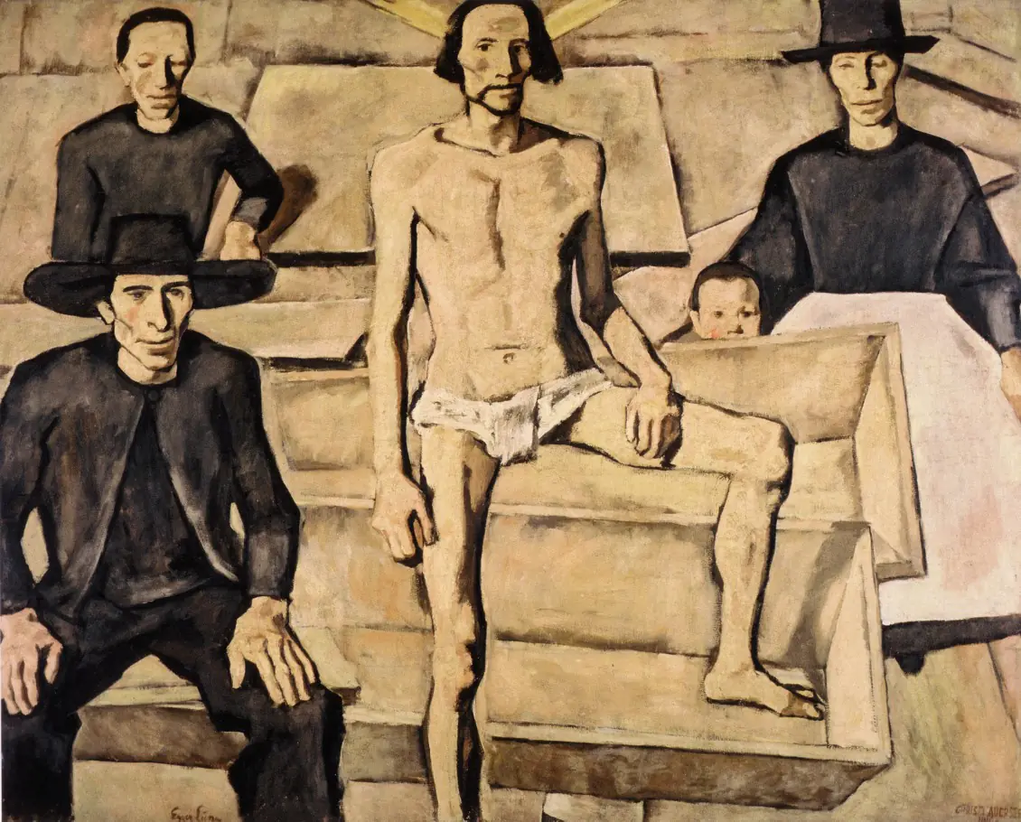 Résurrection du Christ - Albin Egger-Lienz