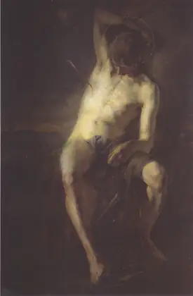 Saint Sébastien - Albin Egger-Lienz
