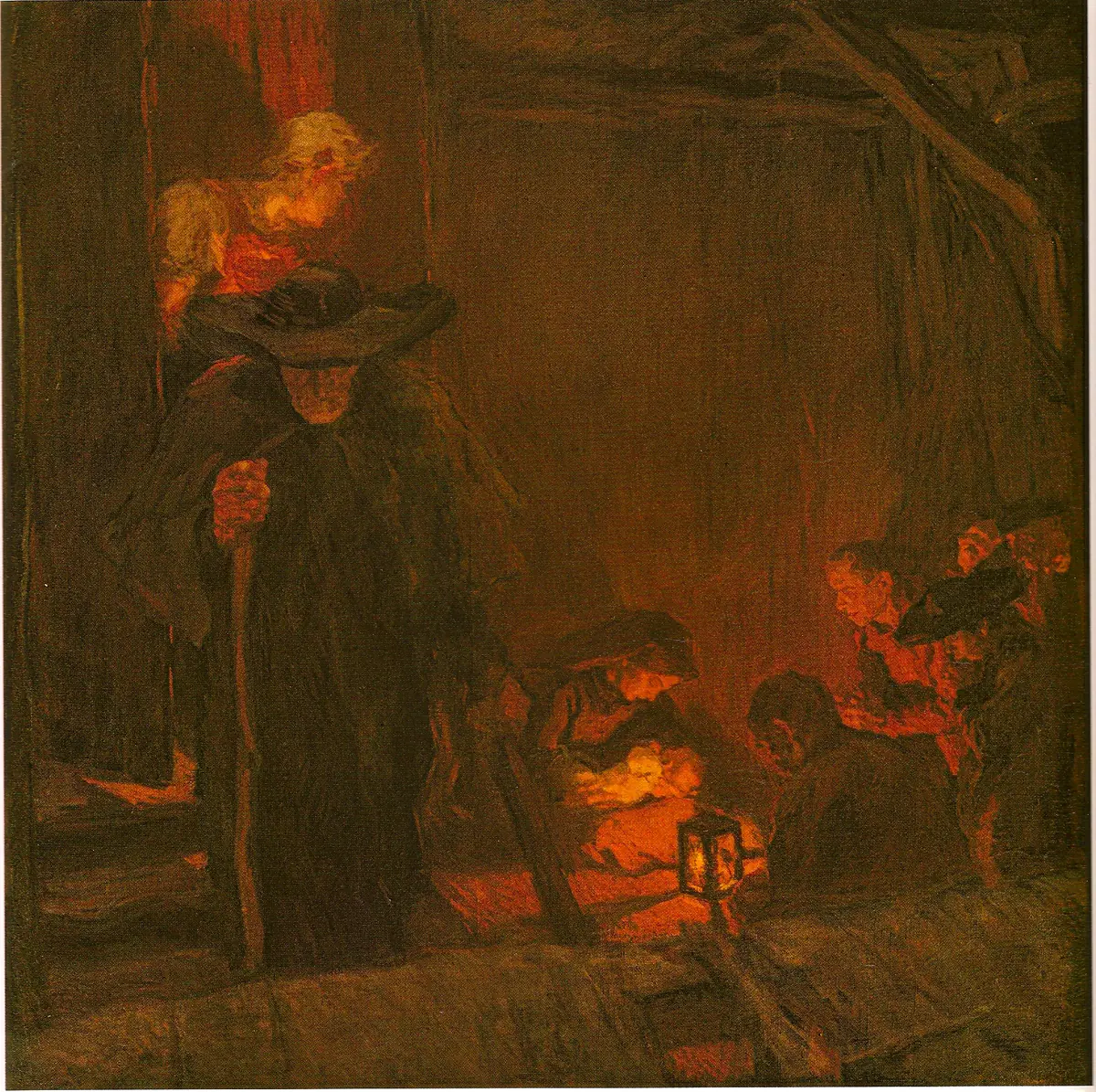 Sainte nuit - Albin Egger-Lienz