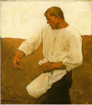 Le semeur - Albin Egger-Lienz