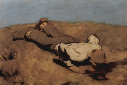 La source - Albin Egger-Lienz