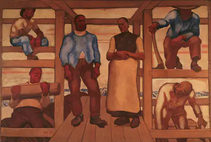 La vie - Albin Egger-Lienz