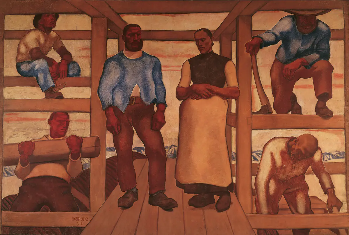 La vie - Albin Egger-Lienz
