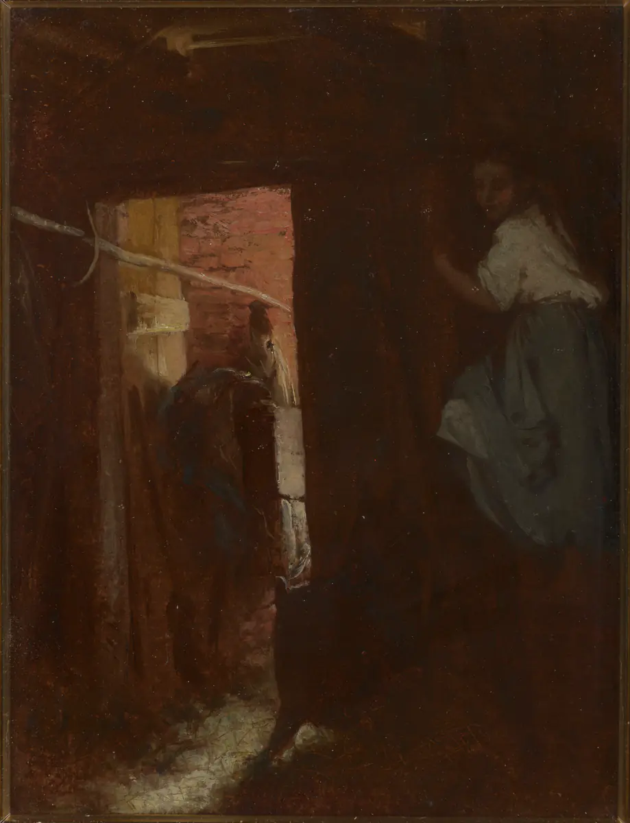 Intérieur d'un chalet - Aleksander Kotsis