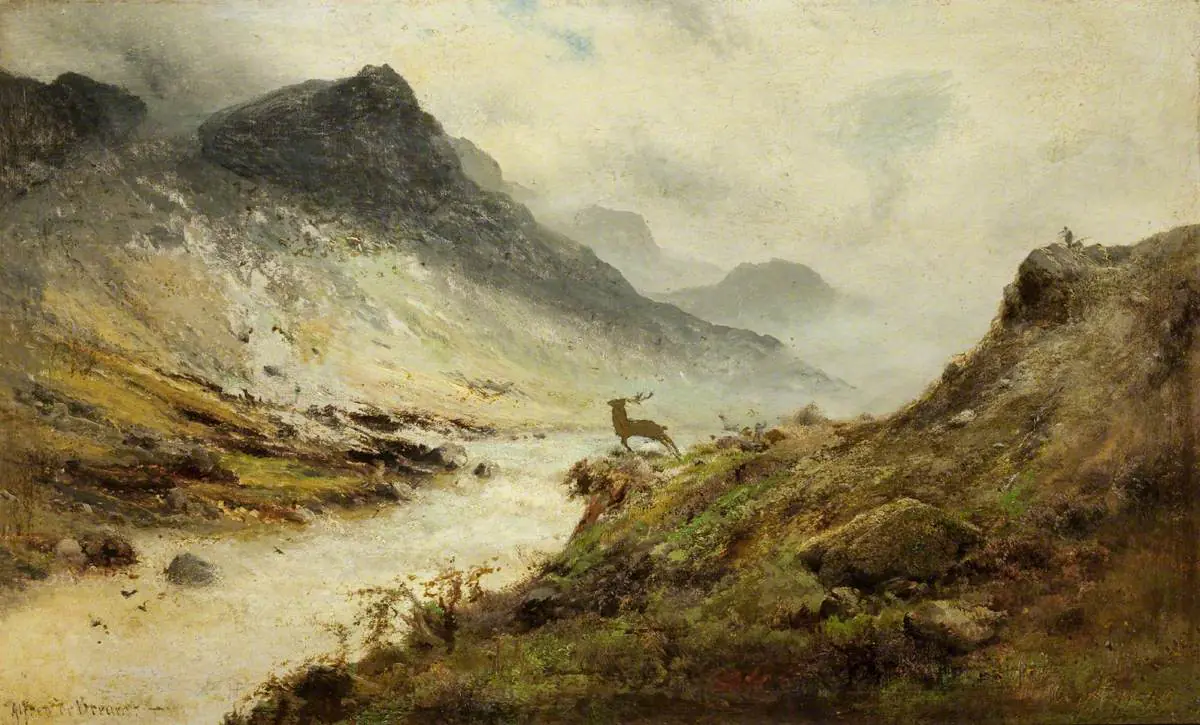 Le col de Leney - Alfred de Bréanski