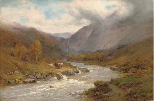 L’entrée de Glencoe - Alfred de Bréanski