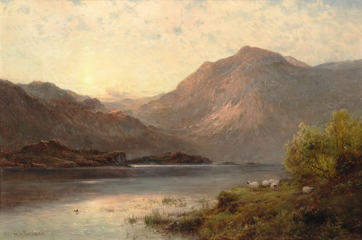 Les îles de Loch Maree - Alfred de Bréanski