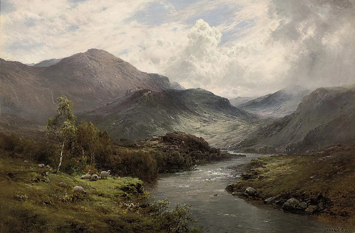 La vallée de la Teith - Alfred de Bréanski