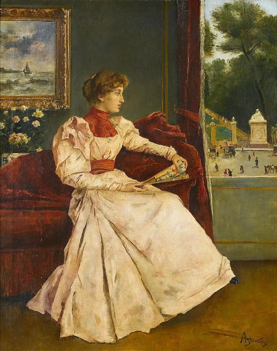 Chez soi - Alfred Stevens