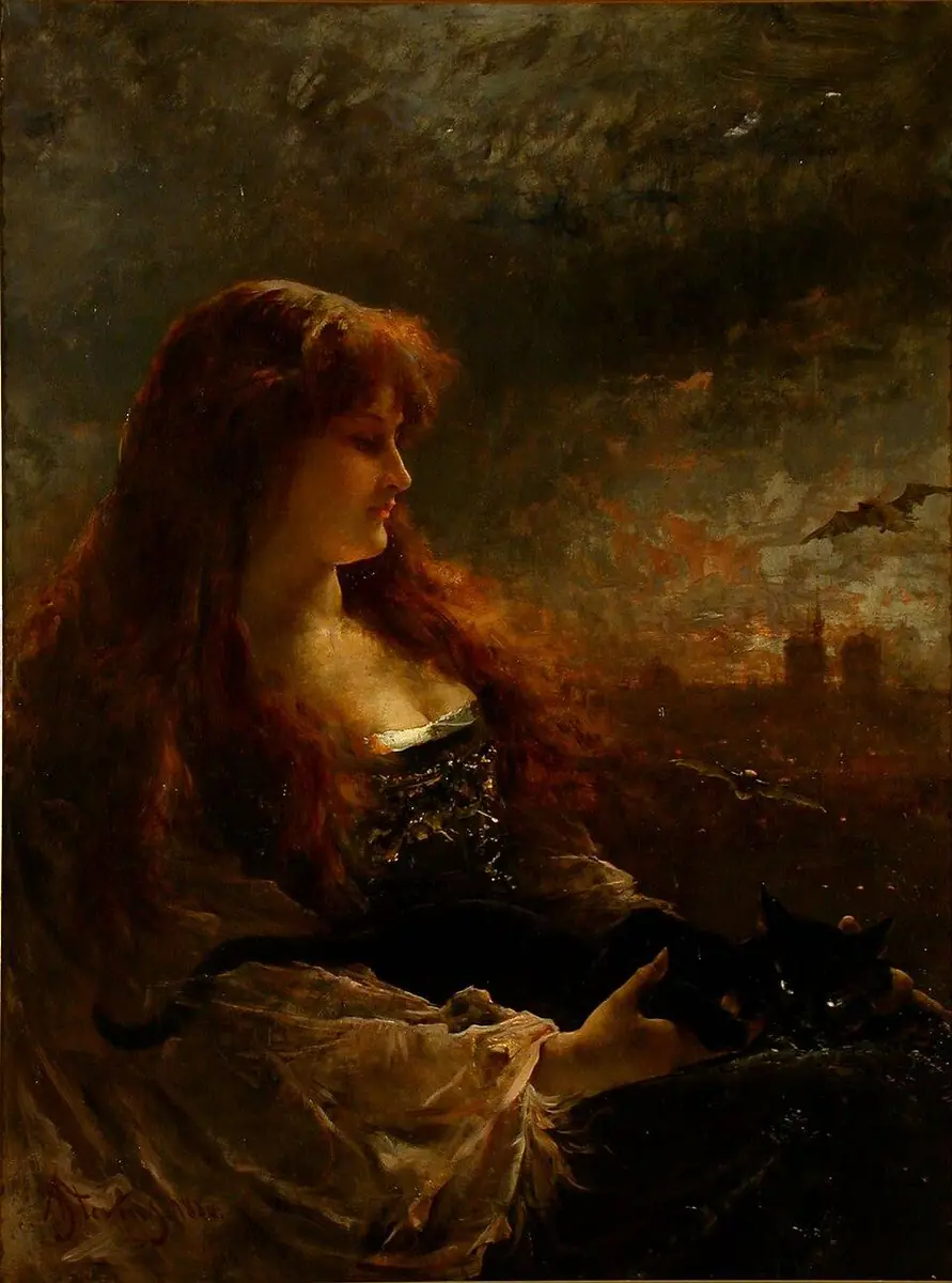 L’Électricité - Alfred Stevens