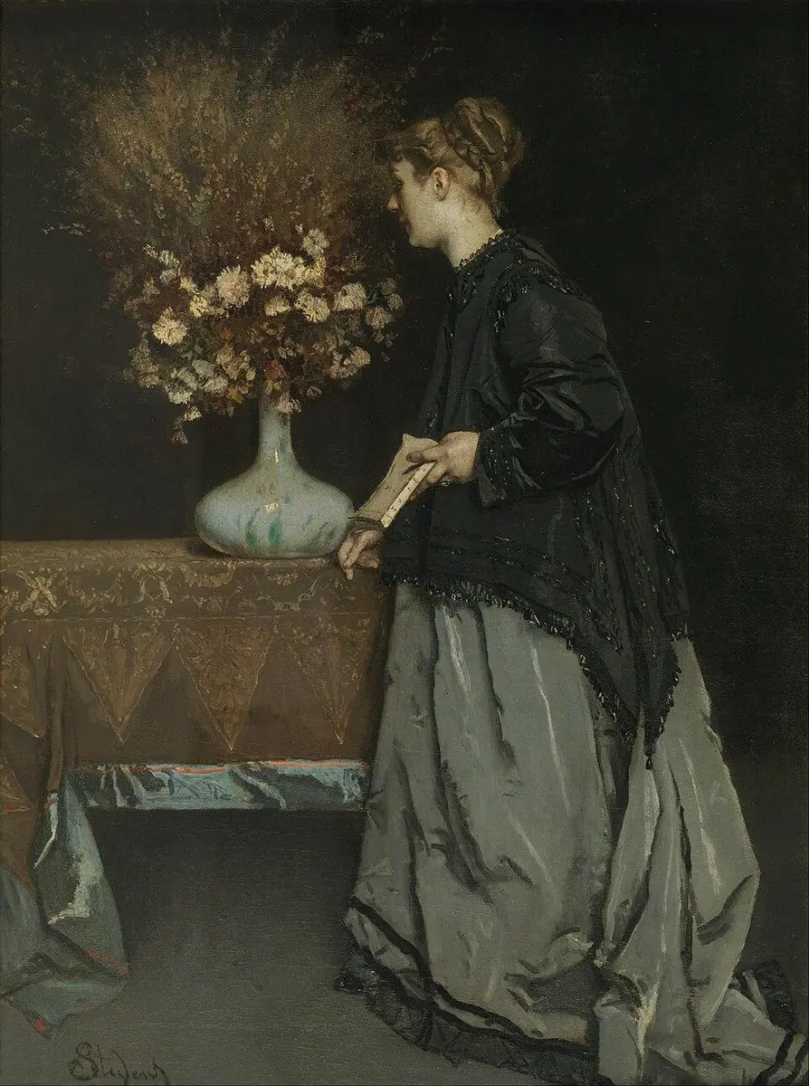 Fleurs d’automne - Alfred Stevens