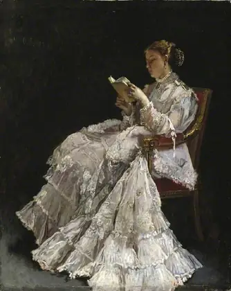 La Lectrice - Alfred Stevens