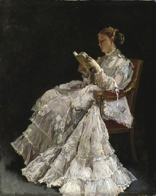 La Lectrice - Alfred Stevens