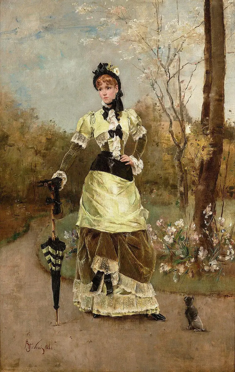 La Parisienne - Alfred Stevens