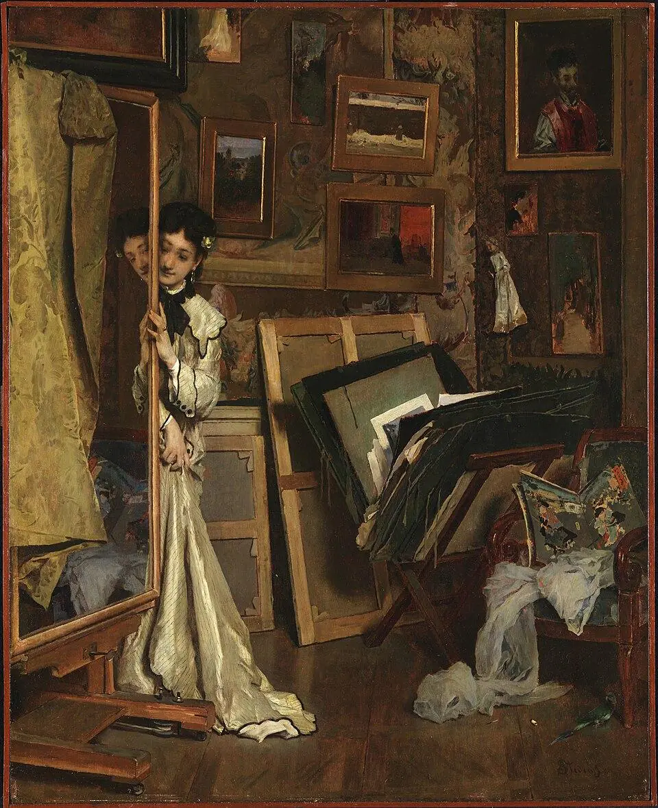 La Psyché — Mon atelier - Alfred Stevens