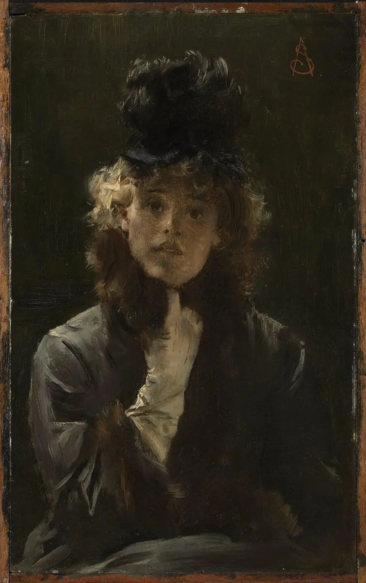Le Sphinx parisien — Clark - Alfred Stevens