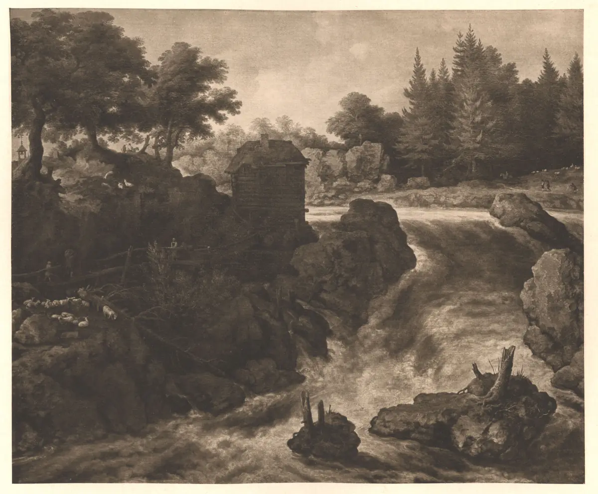 La grande cascade - Allaert van Everdingen