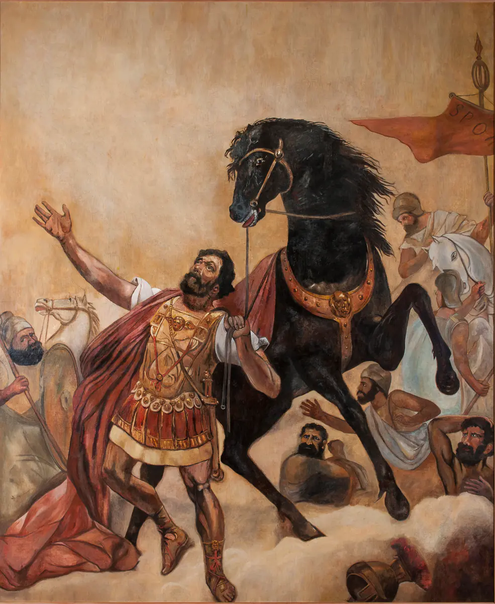 La conversion de saint Paul sur le chemin de Damas - Almeida Júnior